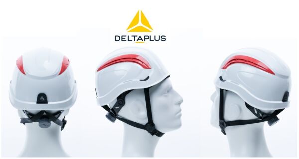DELTAPLUS GRANITE WIND Kask Baret (Beyaz)