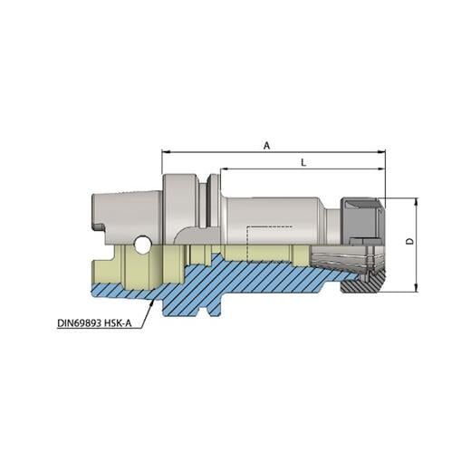 Heikenei HSK100-A Pens Başlığı Din69893-1