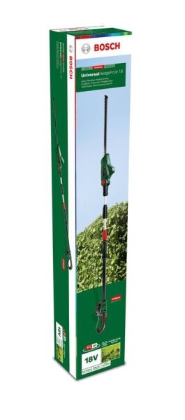 BOSCH UniversalHedgePole 18 Teleskopik Saplı Çit Kesme Makinası (Akü ve Şarj Aleti Hariç)