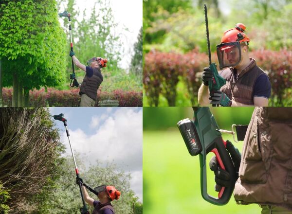 BOSCH UniversalHedgePole 18 Teleskopik Saplı Çit Kesme Makinası (Akü ve Şarj Aleti Hariç)