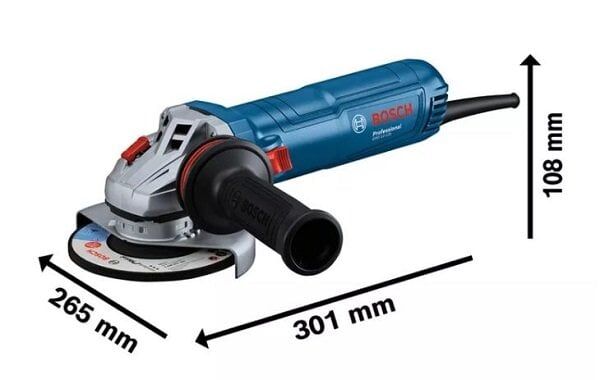 BOSCH GWS 12-125 Avuç Taşlama 1200 Watt (İnce Gövdeli)
