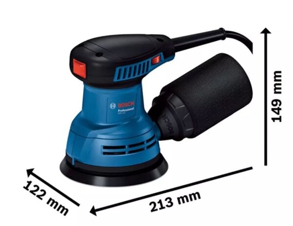 BOSCH GEX 125 Eksantrik Zımpara Makinası 290 Watt