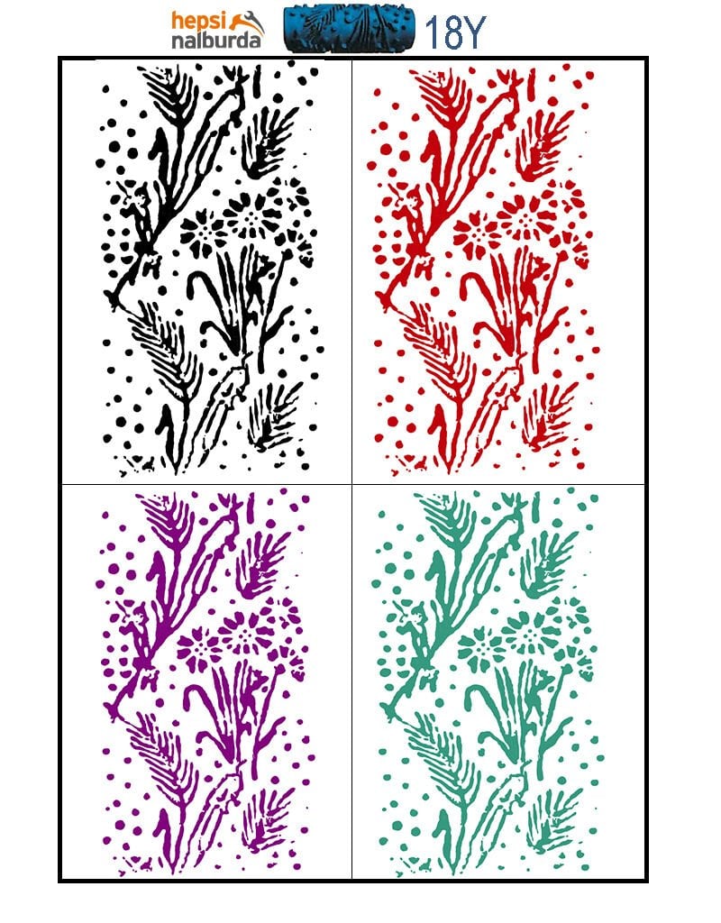 Plus Proline Dekoratif Desenli Rulo Yedeği 018Y