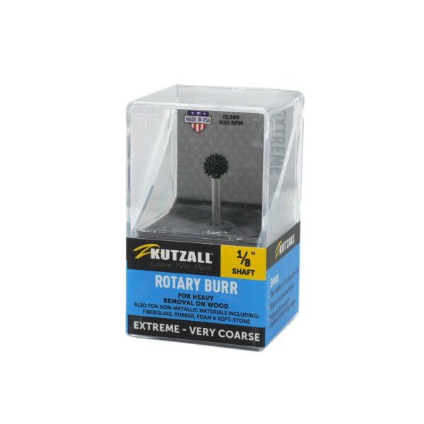 KUTZALL SX-14-EC Ekstra Kalın Diş Yuvarlak Törpü (3.1 mm Sap)