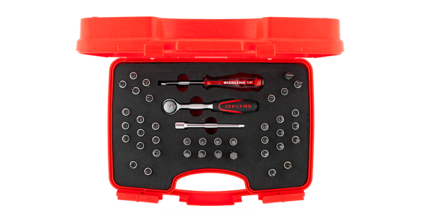 İzeltaş- 1/4'' Bits Uçlu Lokma Takımı 42 Parça