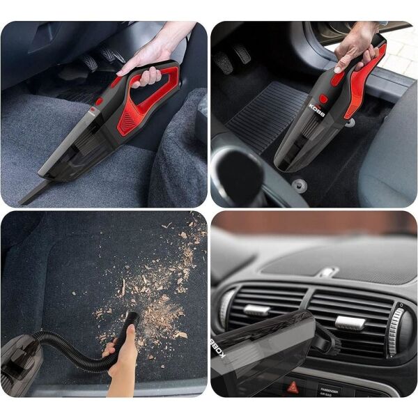 KOBB KBV12 12 Volt / 120 Watt Araç Süpürgesi + 5 Parça Aksesuar Seti + Taşıma Çantası