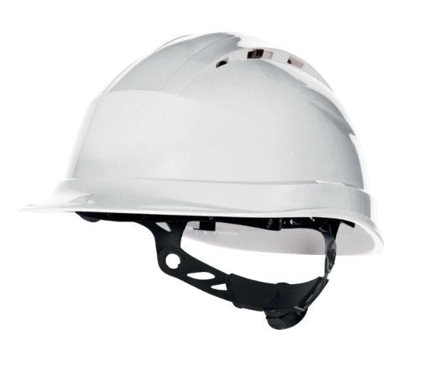 DELTAPLUS Quartz Up 4 Vida Ayarlı Beyaz Baret