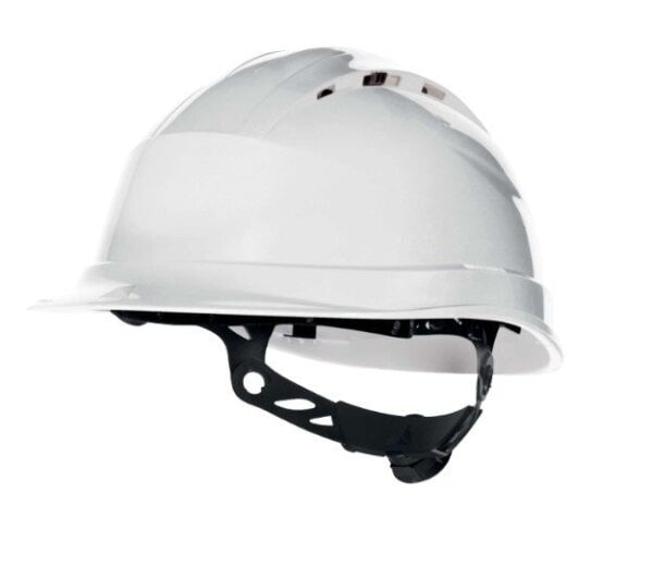 DELTAPLUS Quartz Up 4 Vida Ayarlı Beyaz Baret