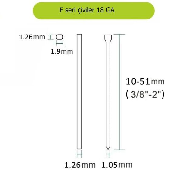 MEITE MT F32 Havalı Çivi Çakma Tabancası