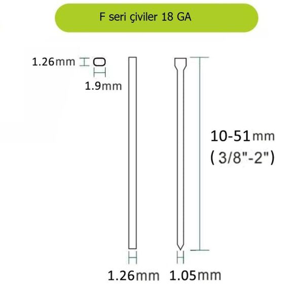 MEITE MT F32 Havalı Çivi Çakma Tabancası