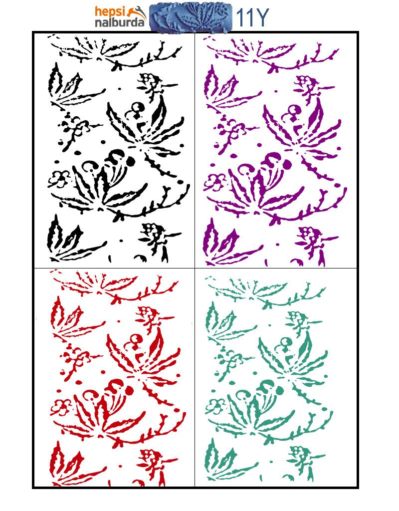 Plus Proline Dekoratif Desenli Rulo Yedeği 011Y