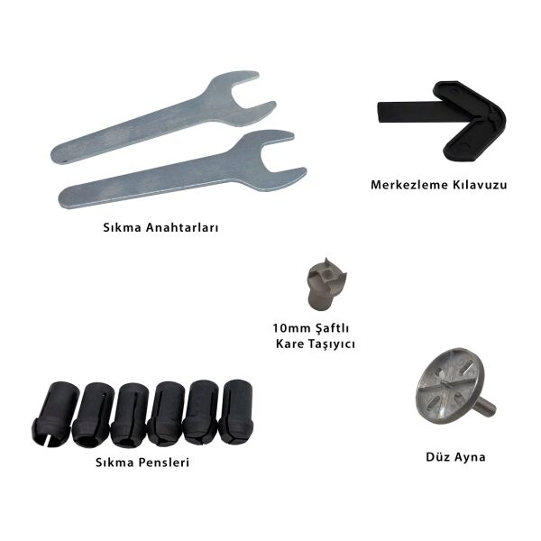 PROXXON DB 250 Mikro Ağaç Tornası (5950)