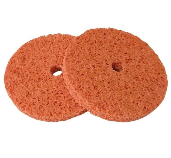 ZIAGER 100x12x14 mm Pas-Boya Temizleyici Turuncu Disk