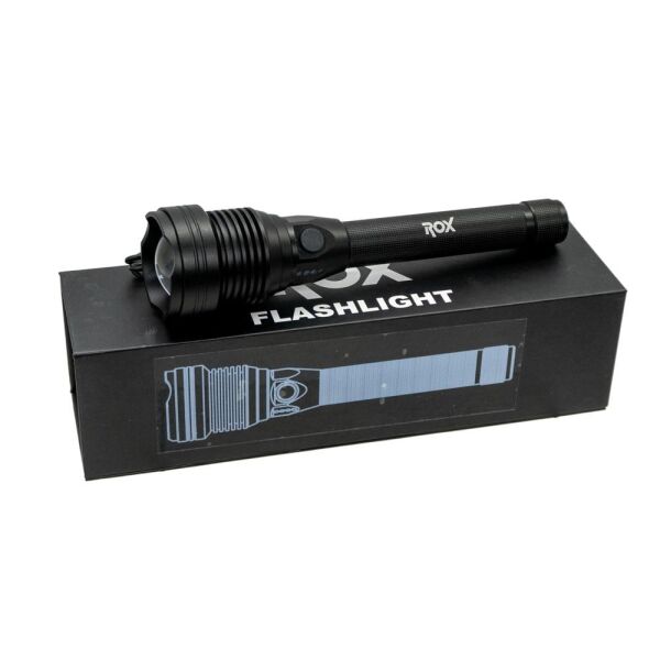 ROX Outdoor Şarjlı Led El Feneri 6000 Lümen (153ROX0214)