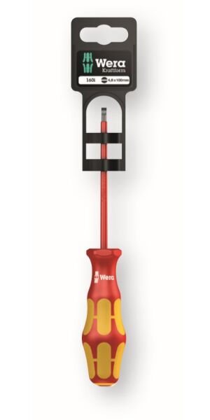WERA 160i SB VDE Düz Tornavida 2.5 x 80 mm