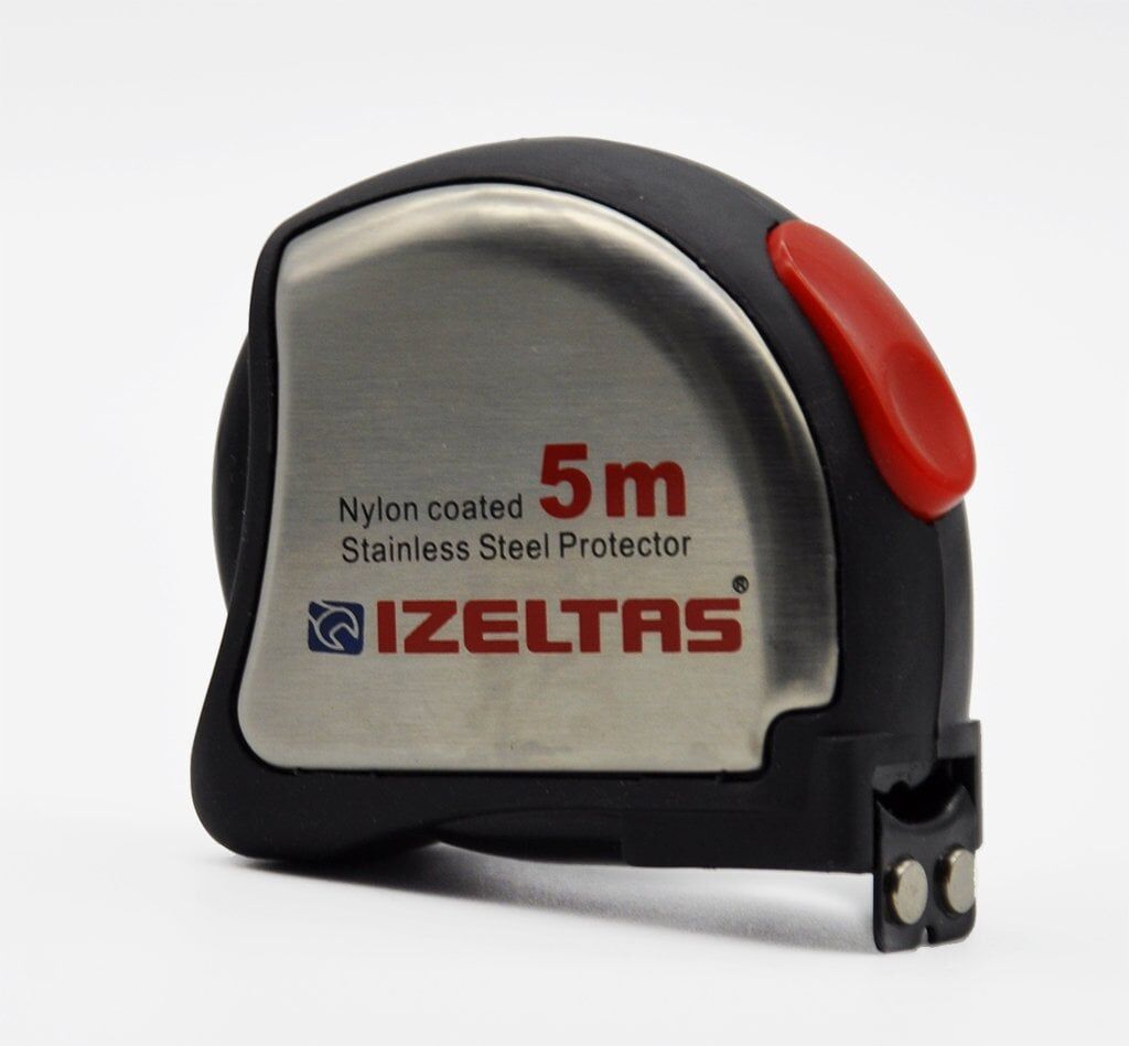 İzeltaş- Krom Şerit Metre 5 M