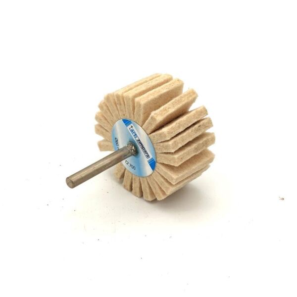 NEXON 60x30 Saplı Keçe Beyaz Mop Zımpara