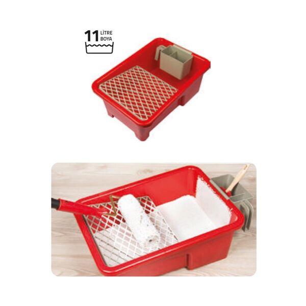 DEKOR 1180- Büyük Boy Boyacı Kabı (35 x 50 x 21 cm)