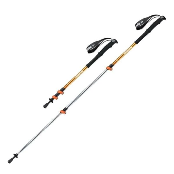 NATUREHIKE ST01 3-NODE AL Teleskopik Trekking Batonu 57-120 mm (Gold)