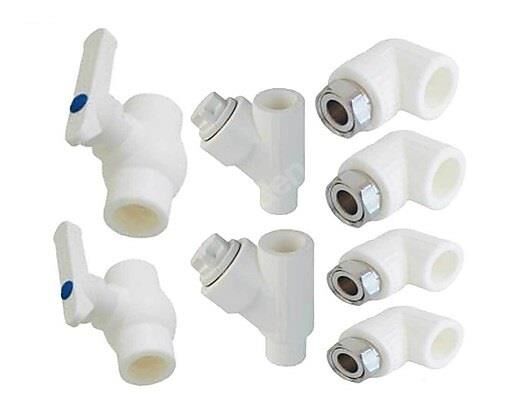 Kombi Bağlantı Seti Dirsekli Model 8li