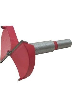 TOPSHOP 38 mm Tas Menteşe Freze Matkap Ucu (Elmas Uçlu)