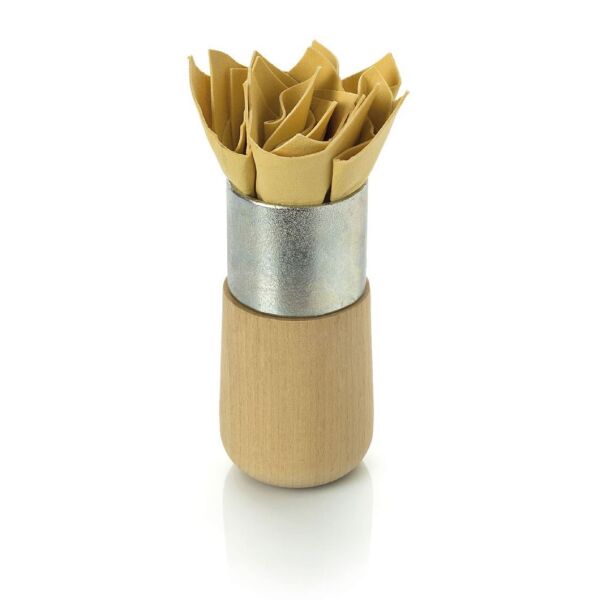 DEKOR 1326- Deri Gül Efekt Damgası (15 cm)