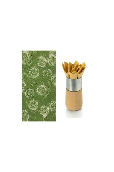 DEKOR 1326- Deri Gül Efekt Damgası (15 cm)