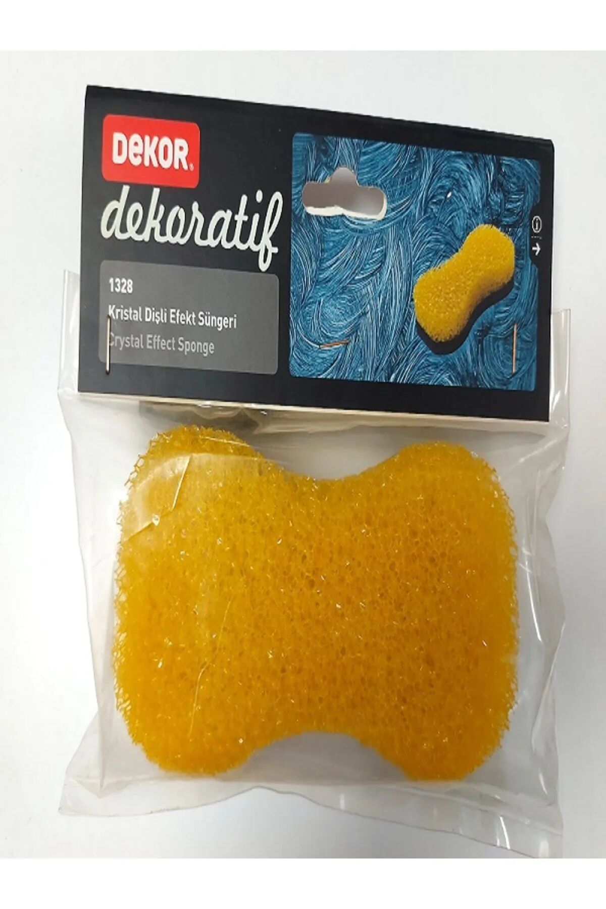 DEKOR 1328- Kristal Efekt Süngeri (15 cm)