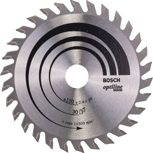 BOSCH Pro Wood  130x20 mm 30 Diş Ahşap Daire Testere Bıçağı