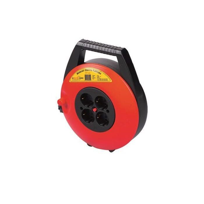 İzeltaş- Makaralı Uzatma Kablosu 10 M (3X1.5Mm)
