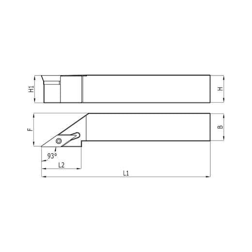 Heikenei Svjcr 1103/1604 Dış Çap Tornalama Kateri