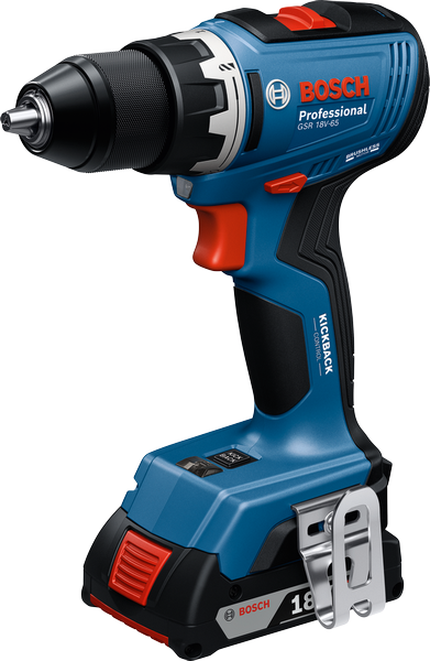 BOSCH GSR 18V-65 Şarjlı Matkap 18 Volt (Akü ve Şarj Aleti Hariç)