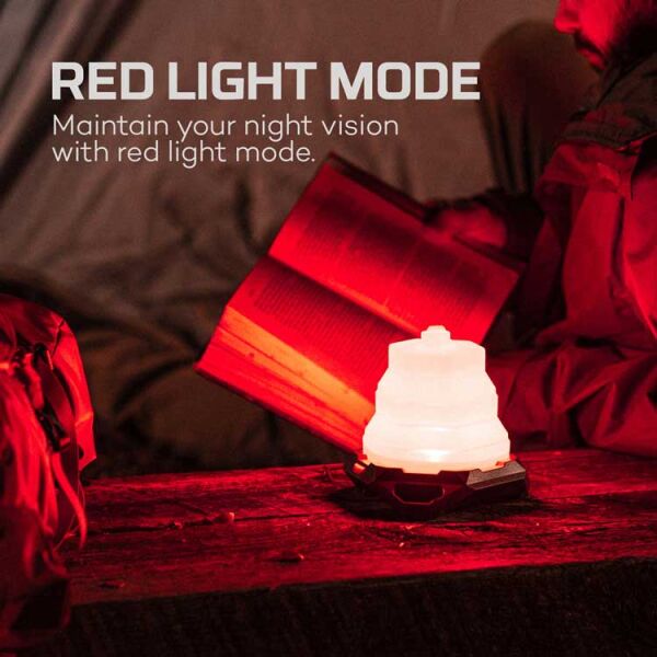 NEBO Galileo Air 500 Lümen Katlanır Kamp Lambası