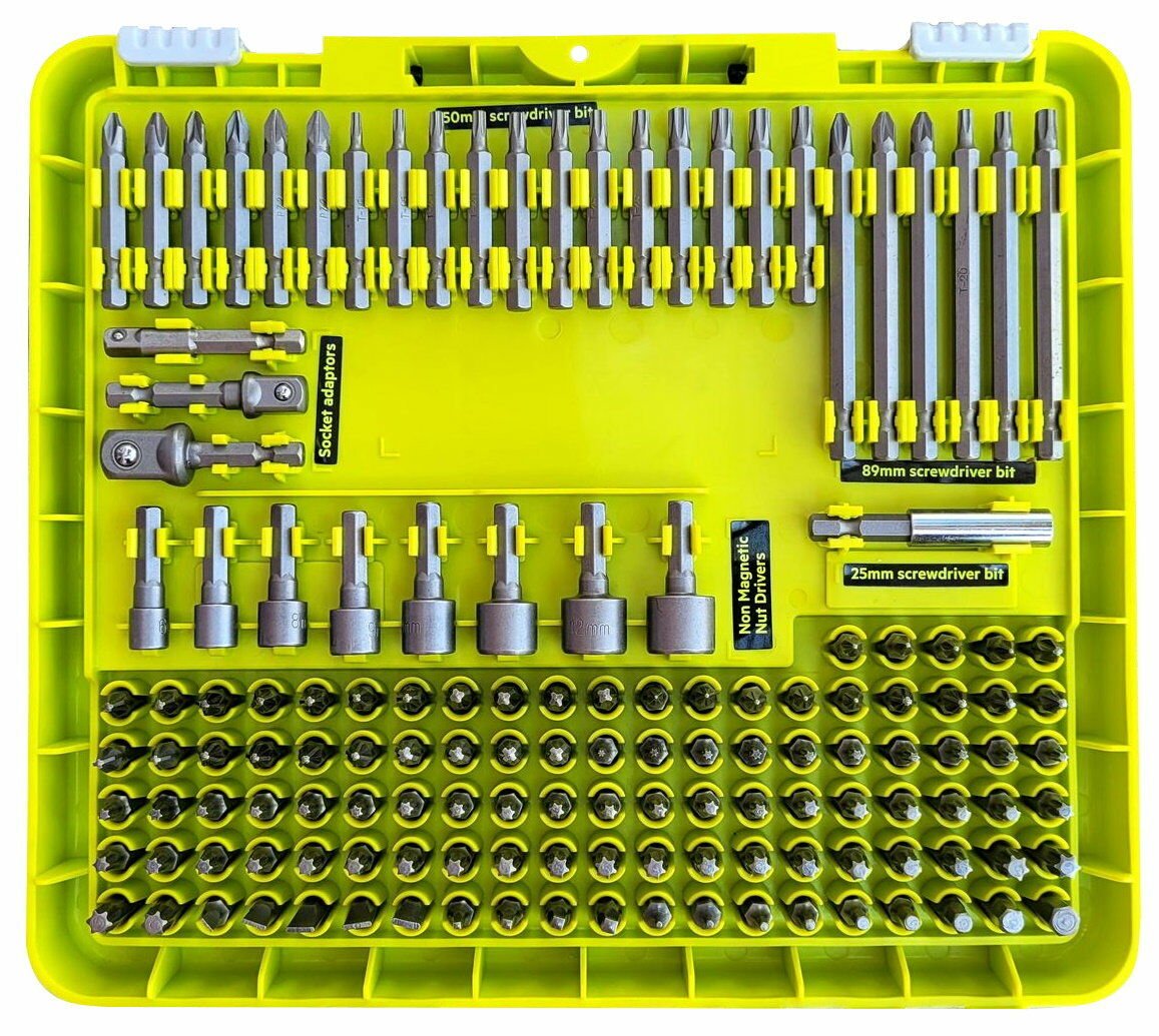 Ryobi RAKD141 141 Parça Vidalama ve Lokma Seti