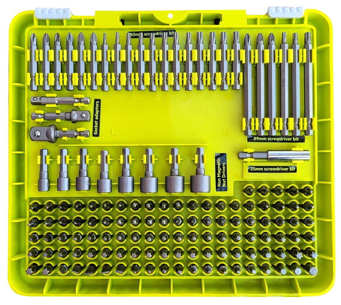 Ryobi RAKD141 141 Parça Vidalama ve Lokma Seti