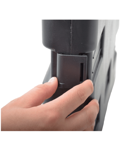 NURGAZ Katlanır Tekerlekli Kamp Kasası (NG C139 Siyah)