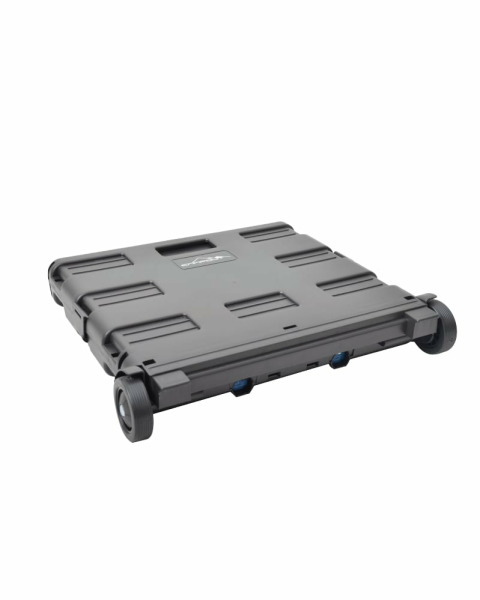 NURGAZ Katlanır Tekerlekli Kamp Kasası (NG C139 Siyah)