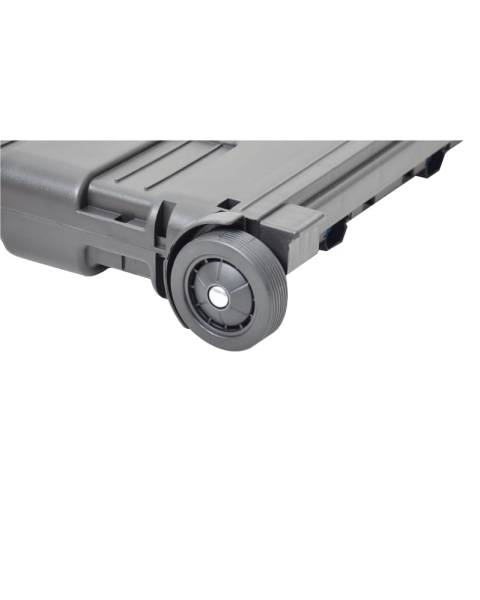 NURGAZ Katlanır Tekerlekli Kamp Kasası (NG C139 Siyah)