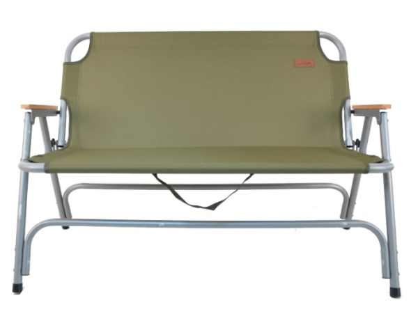 NURGAZ Çift Kişilik Katlanır Kamp Sandalyesi (NG C135 Yeşil)