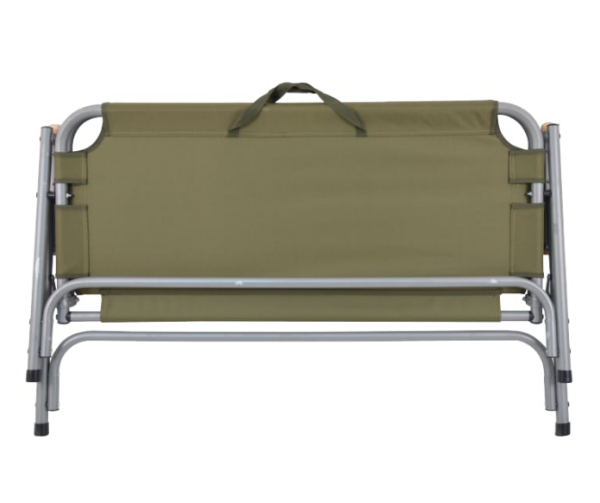 NURGAZ Çift Kişilik Katlanır Kamp Sandalyesi (NG C135 Yeşil)