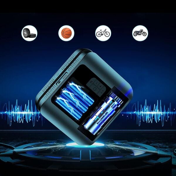 KOBB KB420 Şarjlı Dijital Lastik Şişirme Pompası 150 PSI