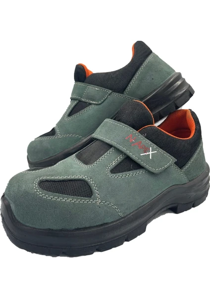 Napex S1 İşçi Ayakkabısı Süet Cırtlı No:43