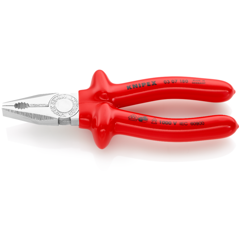 KNIPEX VDE 1000 Volt Pense 180 mm (0307180)