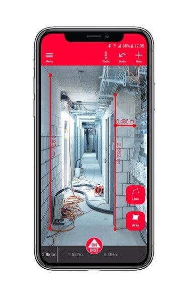 LEICA DISTO X4 P2P Bluetooth ve Kameralı Lazer Metre (150 Metre)