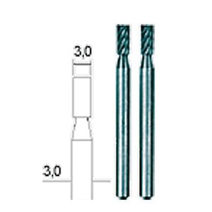 PROXXON 3 mm Freze-Gravür Ucu Silindirik 2'li (28722)