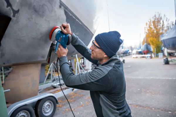 BOSCH GEX 34-150 Eksantrik Zımpara Makinası 340 Watt