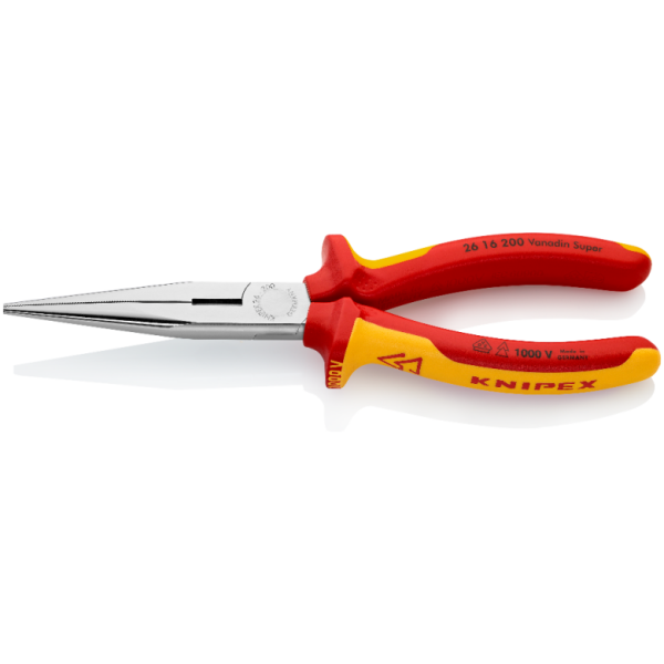 KNIPEX VDE 1000 Volt Leylek Tip Kargaburun 200 mm (2616200)