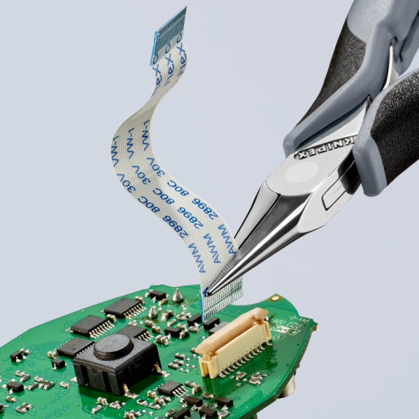 KNIPEX Elektronikçi Kargaburun 115 mm (3522115ESD)