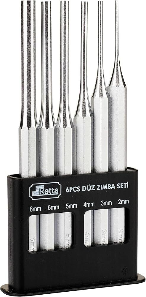 RETTA PİM ZIMBA SETİ 6 PARÇA DÜZ (VAKUMLU) - RPS0208