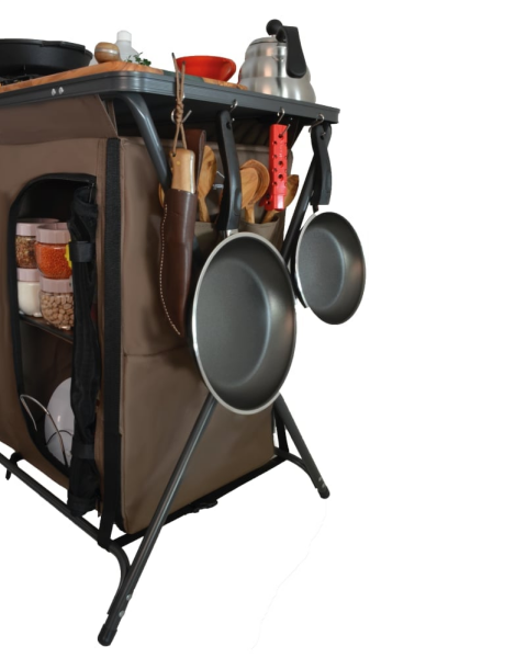 NURGAZ Campout Çift Kapılı Kamp Mutfağı (NG C156)